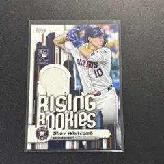 Shay Whitcomb 2025 Topps ルーキーレリック