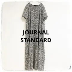 JOURNAL STANDARD 花柄 半袖 ロングワンピース