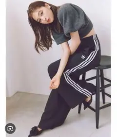 スナイデル アディダス コラボ トラックパンツ リラックスパンツ adidas Originals】トラックパンツ（フルレングス）｜SNIDEL