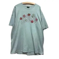 old stussy flower tee 美品 90s USタグ 希少 - メルカリ