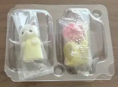 シルバニア　赤ちゃん妖精の森のなかまたちシリーズ　ラテネコの小さい赤ちゃん