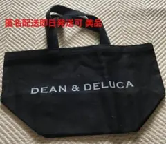 DEAN & DELUCA 黒 ブラック トートバッグ S