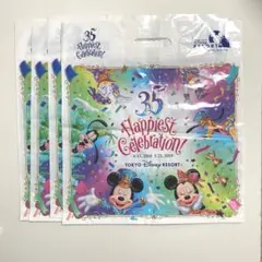 未使用　ディズニーショップ袋 35周年記念・イースター4枚セット
