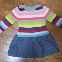 【早い者勝ち】Baby GAP☆ボーダーワンピース