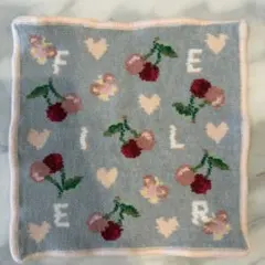 【新品・即日発送】FEILER 春 チェリー ハート ハンカチ