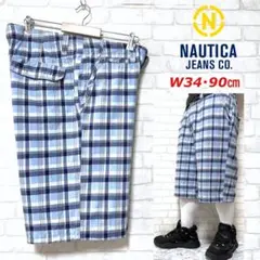 NAUTICA チェック柄 バギーショーツ ハーフパンツ ショートパンツのサムネイル