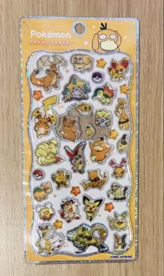 포켓몬 プチドロップステッカー カミオジャパン 옐로우