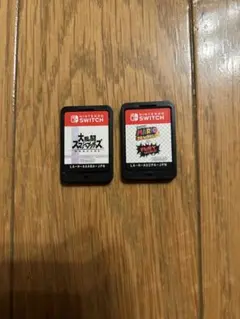 ゲーム2セット　大乱闘スマッシュブラザーズ（スマブラ）スーパーマリオ3Dワールド