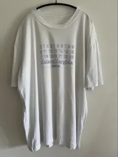 マルジェラ　プリントTシャツ　白のサムネイル
