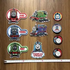 機関車トーマス　アイロンワッペン　ワッペン　10枚セット