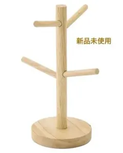 ◼︎新品◼︎3coins◼︎KITINTO マグカップツリースタンド 木製のサムネイル