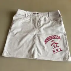 Munsingwear ゴルフホワイトスカート