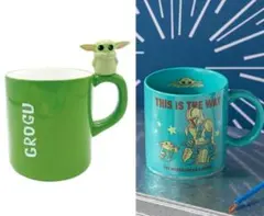 スターウォーズ カフェ マンダロリアン グローグー マグカップ 2個