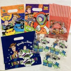 おすそわけ　トイストーリー　ラッピングギフトバッグ9枚セット　①