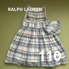 RALPH LAUREN☆ノースリーブワンピース　110サイズ　4歳