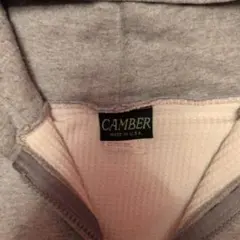 CAMBER ジップアップパーカー グレー