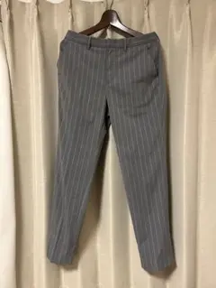 GU テーパードパンツ グレー メンズ Mサイズ