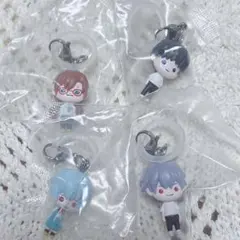 エバンゲリオン めじるしアクセサリー ガチャ セミコンプセット