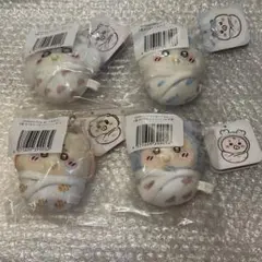 치이카와 ベビー 쿠지 E賞 4点セット 헌책방 、 시사 、 모모가 、 하치와레