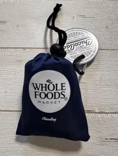 ★新品★Whole Foods Market Chiclag エコバッグ 紺色
