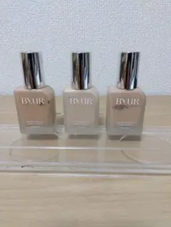 【3点売り】バイユア　セラムフィットスキニーグローリーリキッドファンデーション