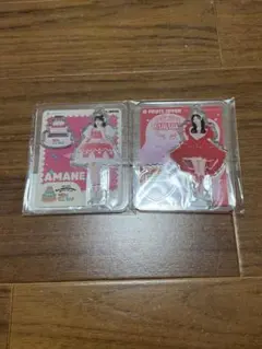 FRUITS ZIPPER 月足天音 アクリルスタンド 2種セット