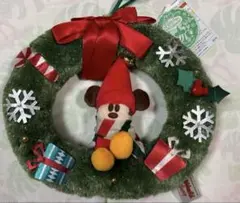 ディズニー　リルリンリン　クリスマスリース　ファンダフルディズニー会員限定