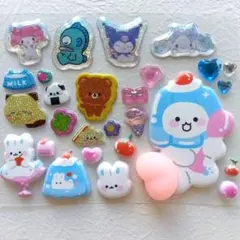 ボンボンドロップシール 立体 3D おすそ分け シール帳 サンリオ　おしりシール