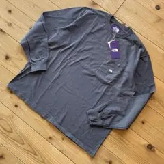 新品 7oz Long Sleeve Pocket Tee パープルレーベル Lのサムネイル
