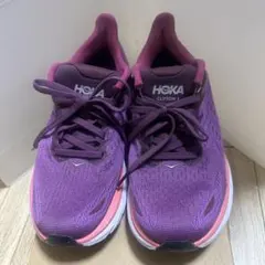 YO〜KO☆彡 様専用　HOKA CLIFTON 8 パープル/ピンク