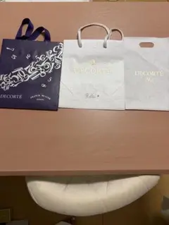 DECORTE ショップ袋 3点セット
