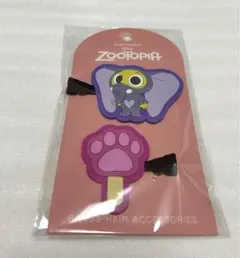 サンキューマート　ズートピア ラバー前髪クリップ　フィニック　アイスキャンディ
