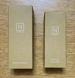 N organic バランシングローション & エッセンスミルク