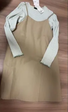 【新品タグ付】グリーンレーベルリラクシング　ワンピース