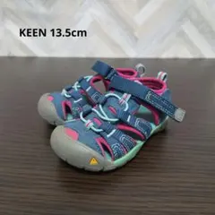 ぽ*ち様 KEEN 13.5cm ベビー サンダル ネイビー ピンク 川遊び