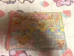 平成女児　メモ帳　チケット型　ファンシー雑貨