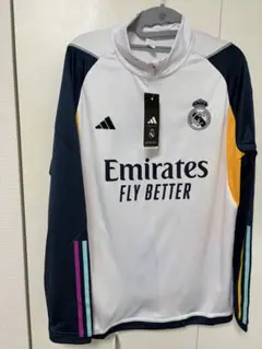 23-24 レアル・マドリード　上下セット　ユニフォーム　ピステ　Mサイズ