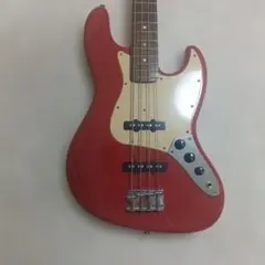 美品 SELDER ジャズベースタイプ エレキベース メタリックレッド