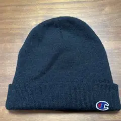 Champion 黒 ニット帽