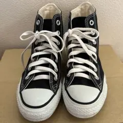 CONVERSE ALL STAR ブラック ハイカットスニーカー 23.5cmのサムネイル