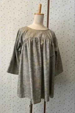 大島紬着物リメイク　チュニック