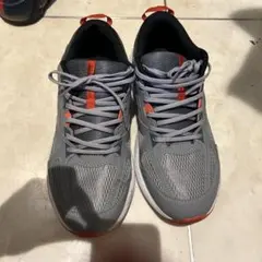 DUNLOP ランニングシューズ 26.5cm グレー/オレンジのサムネイル