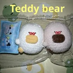 Teddy bear テディベア アヒル 粉付き スクイーズ - メルカリ