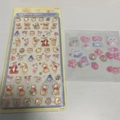 【正規品】ボンボンドロップシールmini　くまのプーさん　おまけ付き
