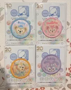 ディズニー　シー　ワッペン　4点セット