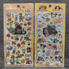 ディズニー　ズートピア　ツムツム プチドロップステッカー　プチドロ　正規品