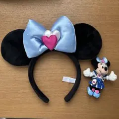 ディズニー　15周年　ミニーマウス　ロマンスコスチューム　カチューシャ