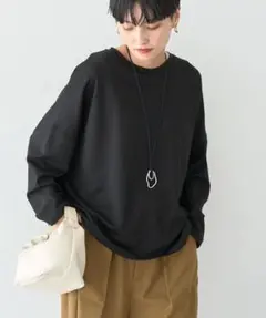 【美品】アメリカンホリック コクーンポンチプルオーバー ブラックM