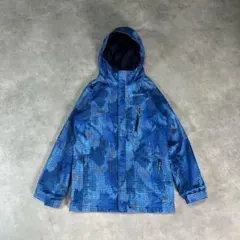 Columbia Digital Camo Shell Jacket Blue