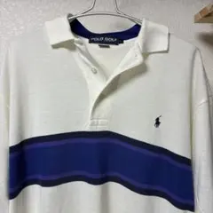 POLO GOLF ラルフローレン ポロシャツ ホワイト Lのサムネイル